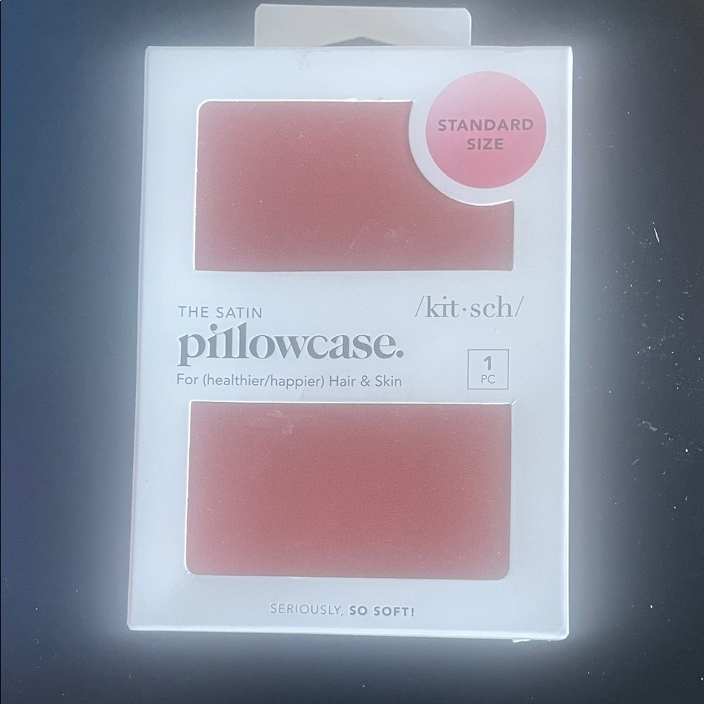 Kitsch Satin Pillowcase - Soft Pink